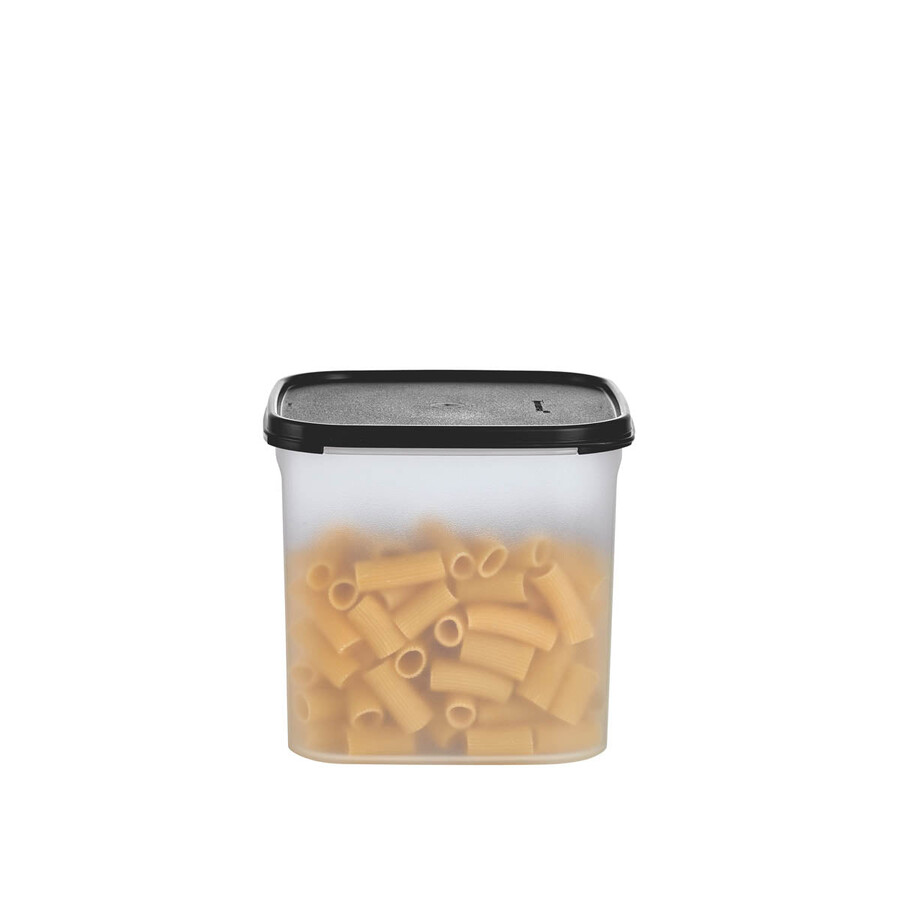 tupperware modular mates square 3 voedselbewaarcontainer gitzwart