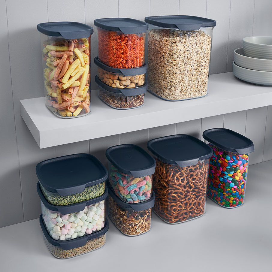tupperware ultra clear vierkant 5-delige set cosmos afdichtringen