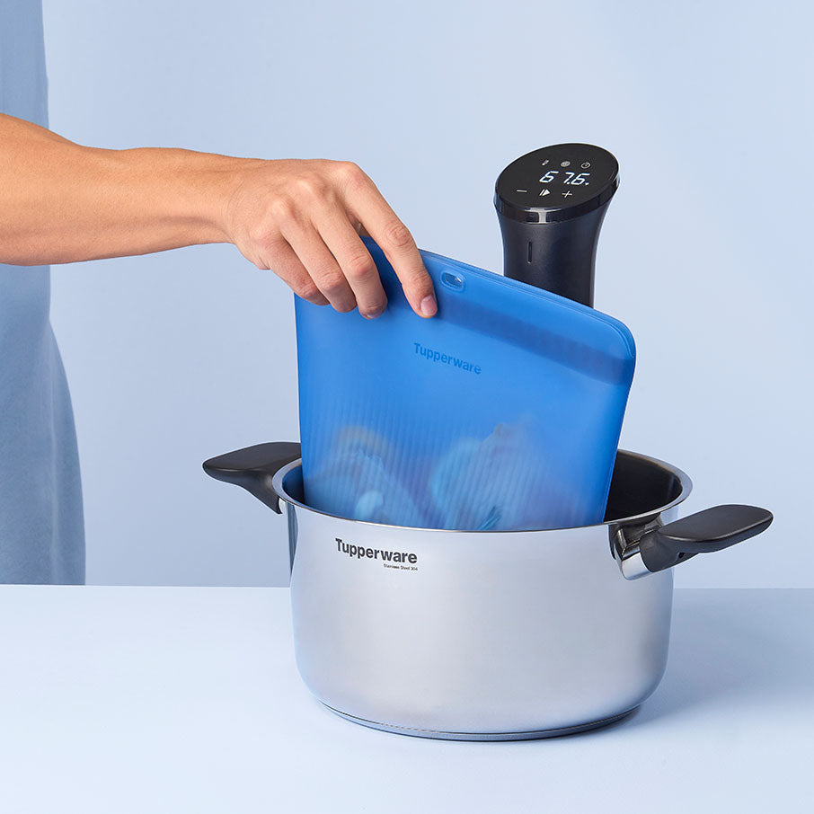 ultieme siliconen staande tas set transparant zacht snoepkleur transparant basisblauw transparant mysterieus groen waterpapaja