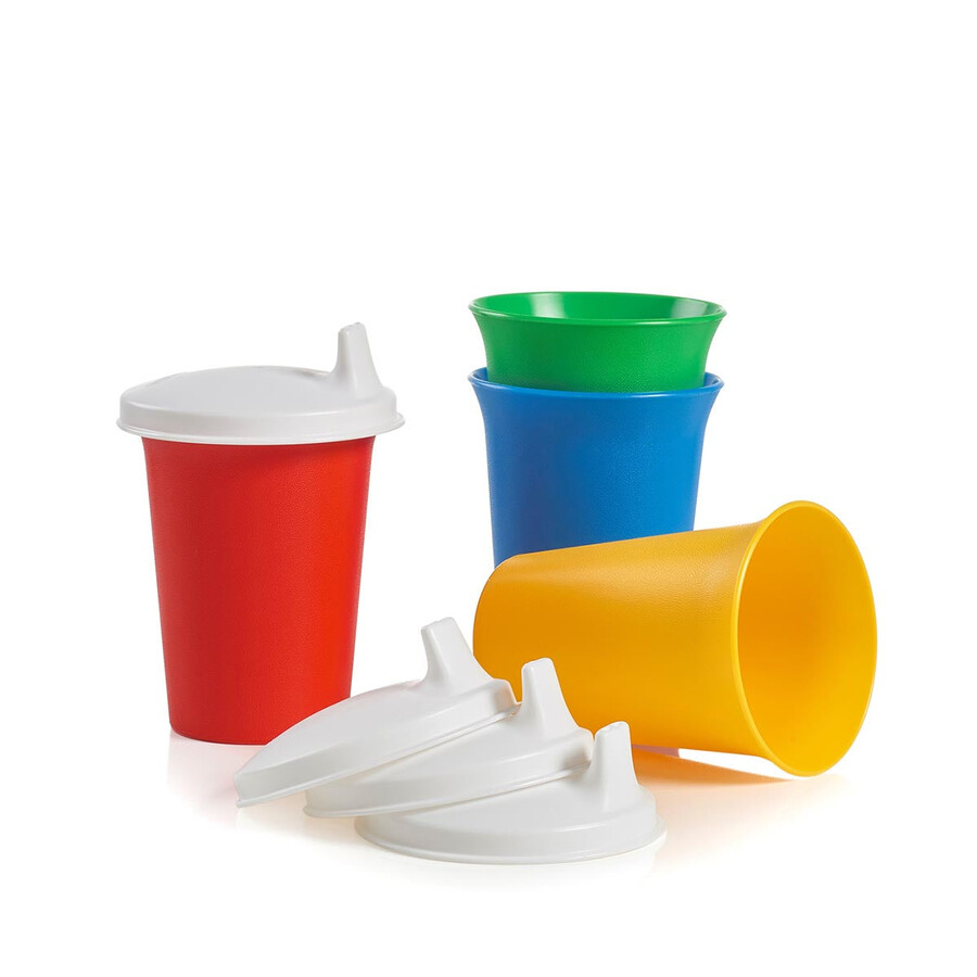 bell tumblers sipper seal set groen geel rood blauw