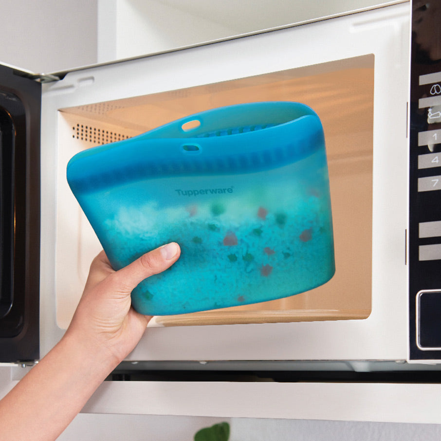 ultieme siliconen staande tas extra groot roze