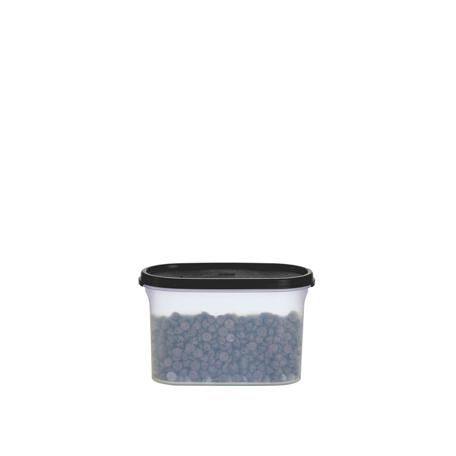 tupperware modular mates ovaal 2 voedselbewaarcontainer gitzwart
