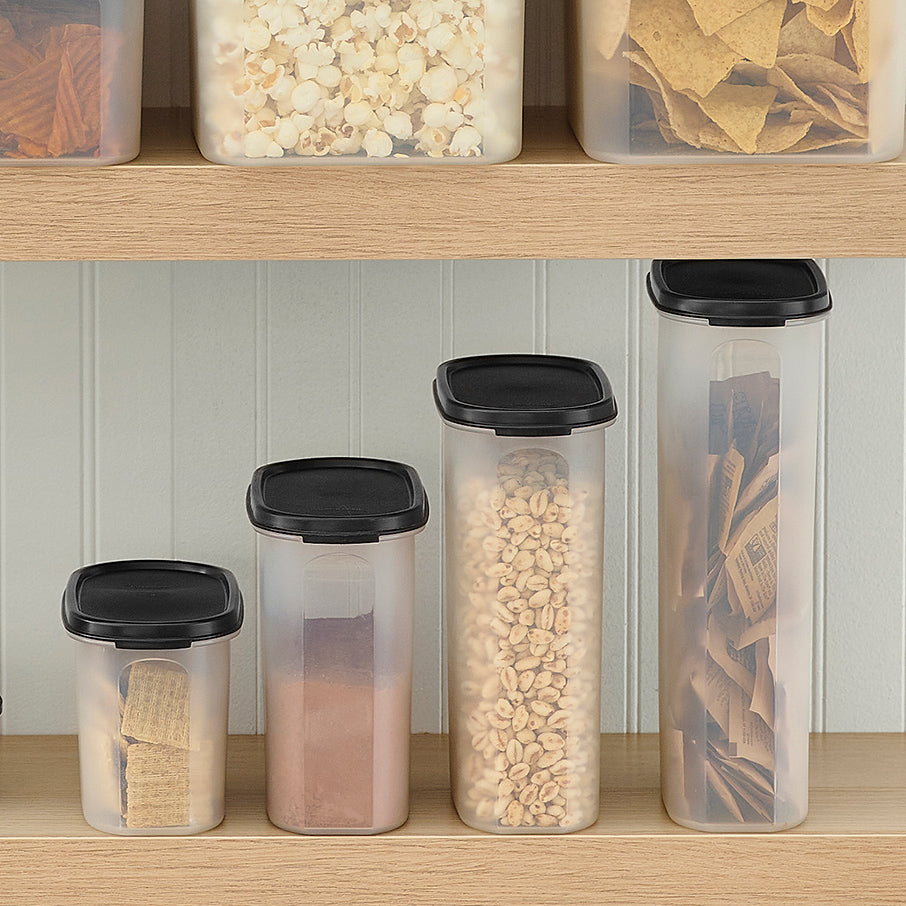 tupperware modular mates ovaal 3 voedselbewaarcontainer gitzwart