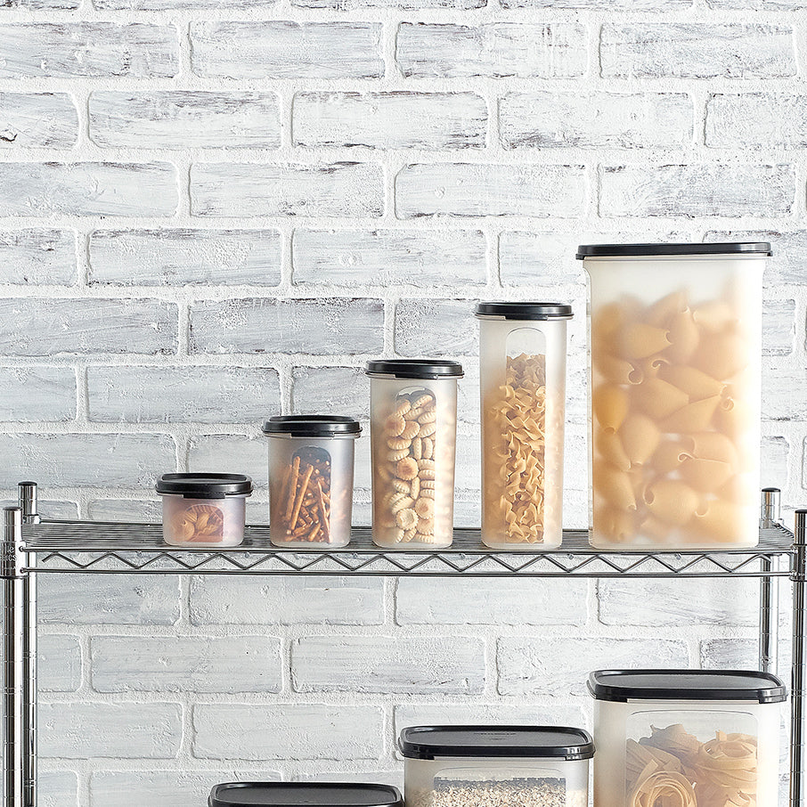 tupperware modular mates ovaal 5 voedselbewaarcontainer gitzwart