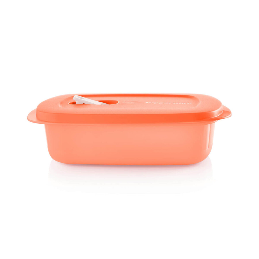 crystalwave plus rechthoekig 4 kopjes 1 liter oranje