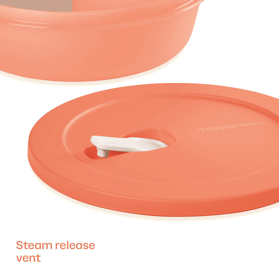 crystalwave plus lunch n dish met koude beker oranje blauw