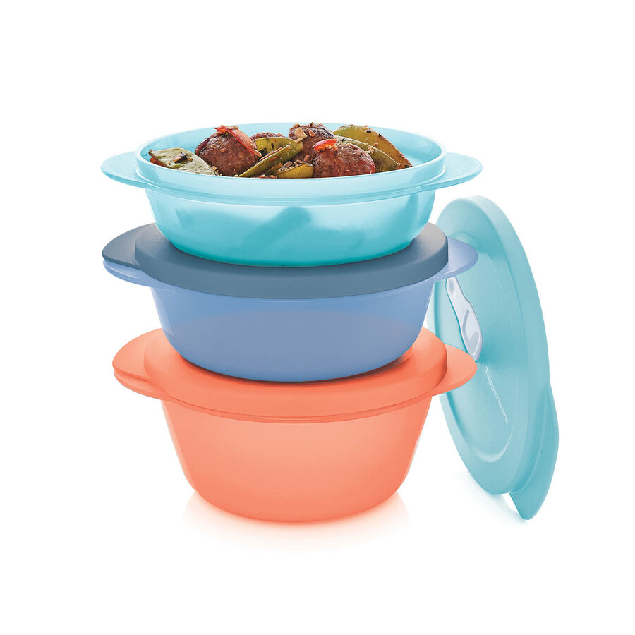 crystalwave plus ronde set blauw oranje