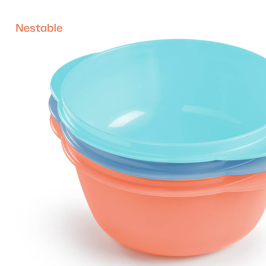 crystalwave plus ronde set blauw oranje
