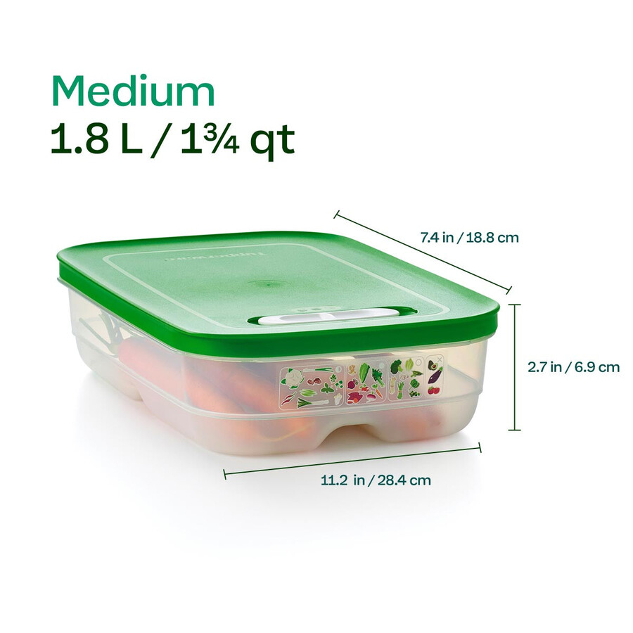 fridgesmart 4-delige startersset margarita klein diep winter green medium medium diep