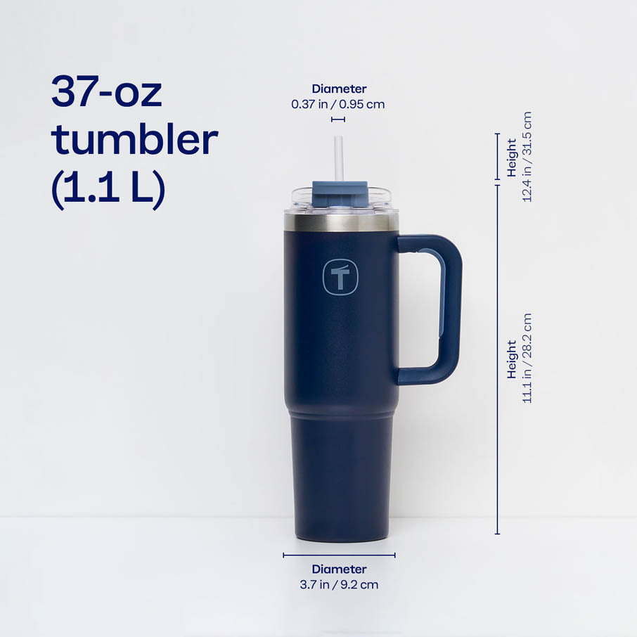 tupperware big t drinkbeker 11 liter marineblauw