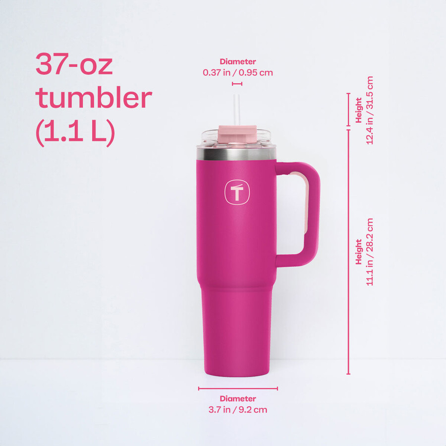 tupperware big t drinkbeker 11 liter fuchsia