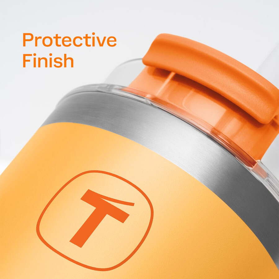 tupperware big t drinkbeker 630 ml zonsondergang-oranje