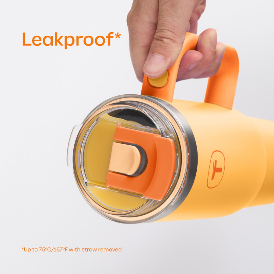 tupperware big t drinkbeker 11 liter zonsondergang-oranje