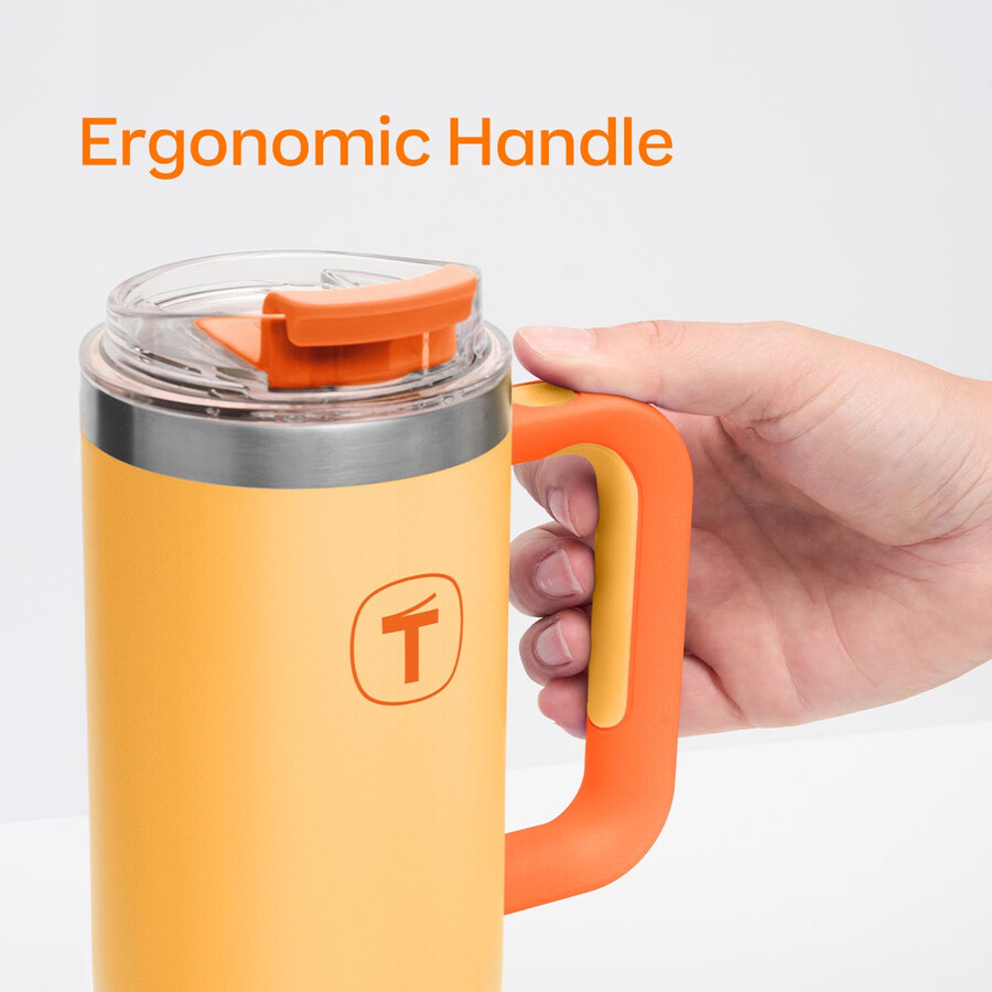tupperware big t drinkbeker 11 liter zonsondergang-oranje