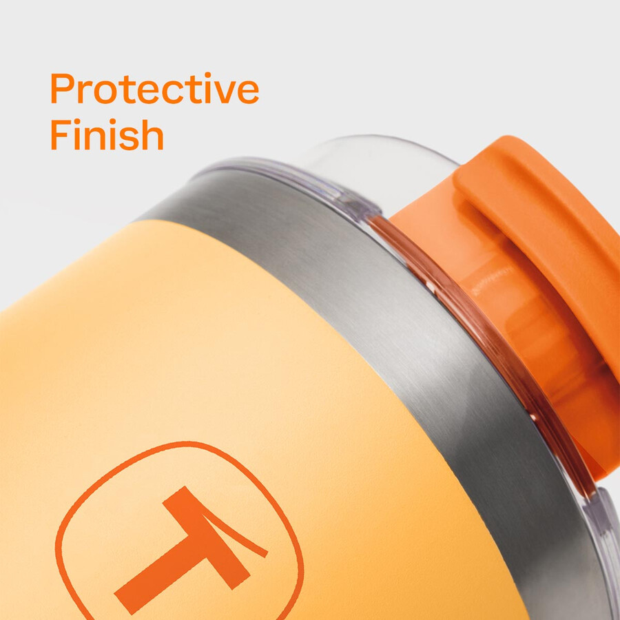 tupperware big t drinkbeker 11 liter zonsondergang-oranje