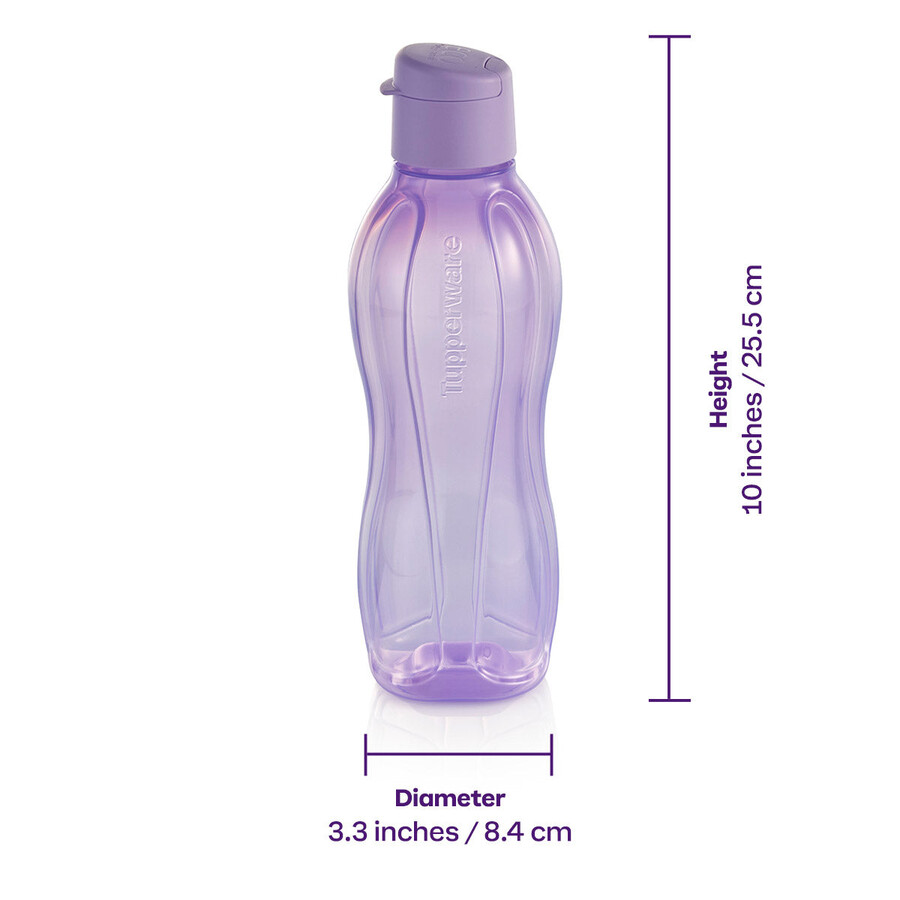 eco fles medium paars