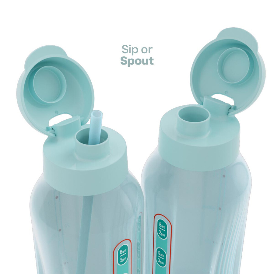 eco aquavibe fles 12 l aquamarijn