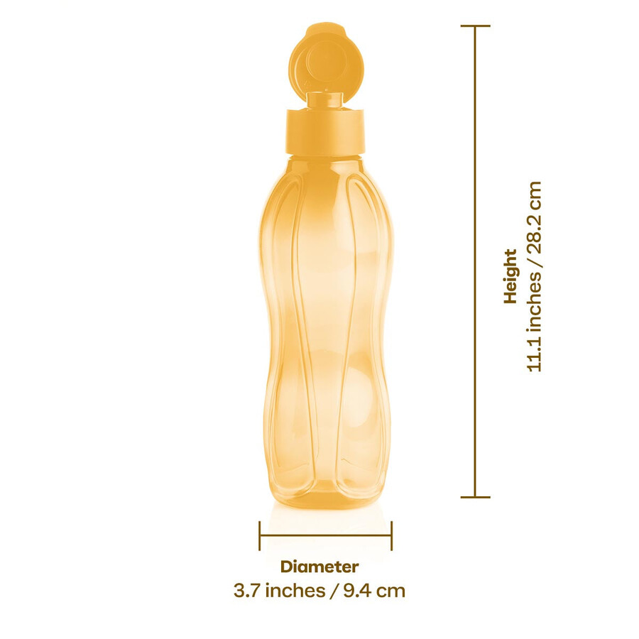 eco fles groot geel