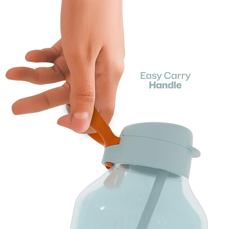 ecoaquavibe fles 2 l aquamarijn
