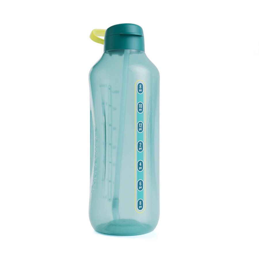 tupperware aquavibe waterfles 2 liter groen mysterieus groen