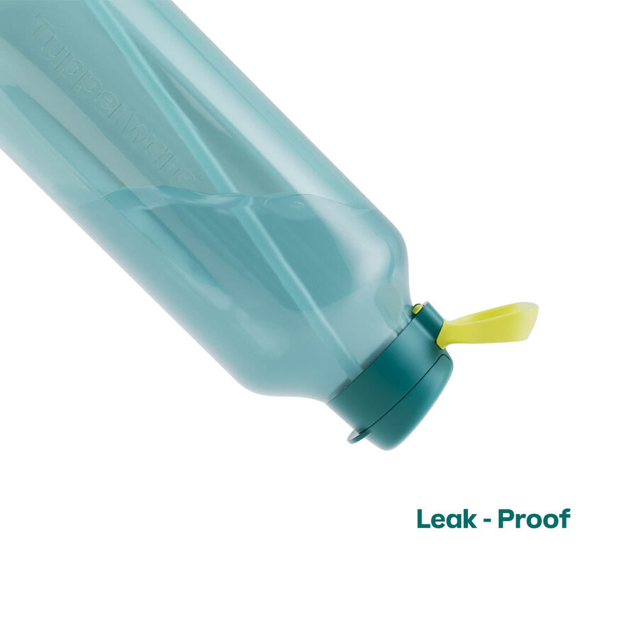tupperware aquavibe waterfles 2 liter groen mysterieus groen