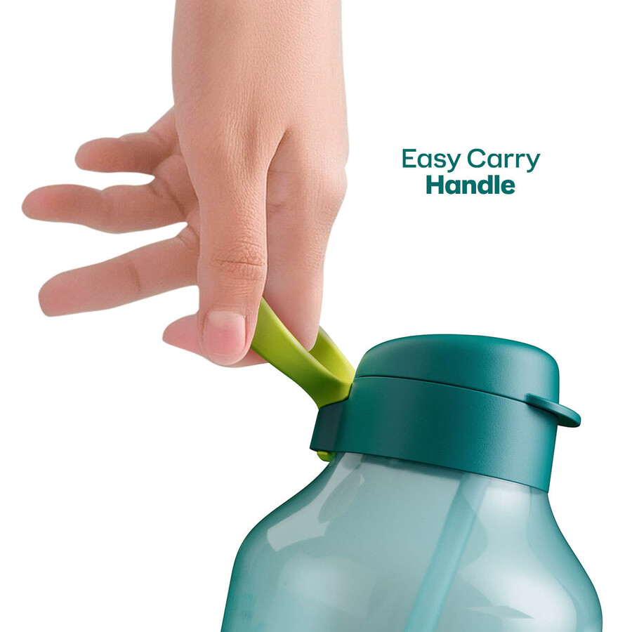 tupperware aquavibe waterfles 2 liter groen mysterieus groen