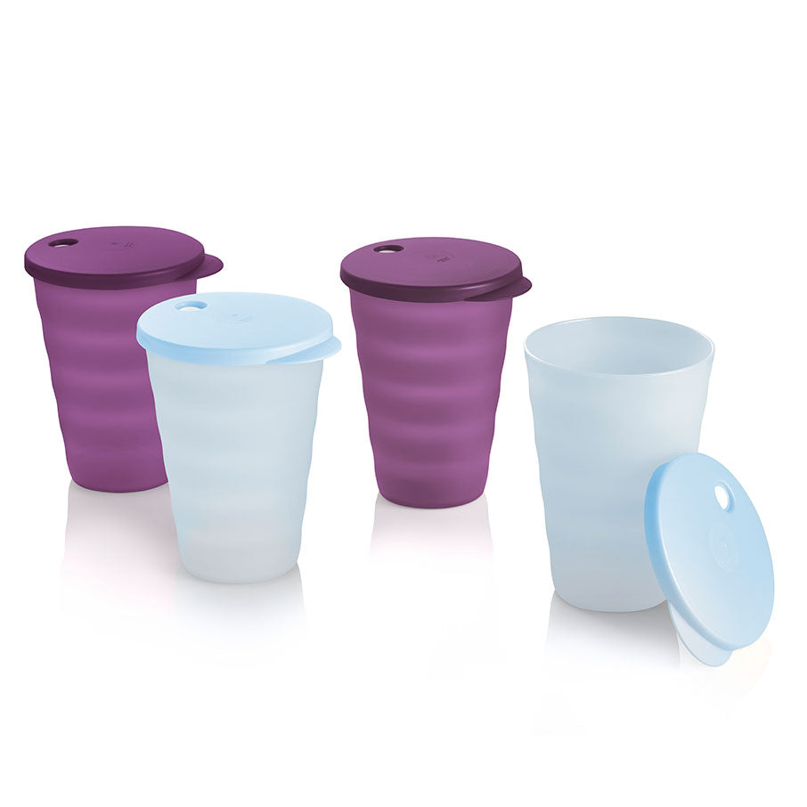 tupperware impressions drinkbekers 500 ml amethist ijslandse mist
